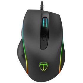 تصویر ماوس گیمینگ باسیم تی دگر مدل Recruit 2 T-TGM108 T-Dagger Recruit 2 T-TGM108 Wired Gaming Mouse