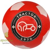 تصویر توپ فوتبال لاستیکی بتا مدل تراکتور سایز ۴ مناسب آسفالت 