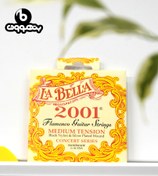 تصویر سیم گیتار فلامنکو لا بلا مدل 2001F Hard Tension 