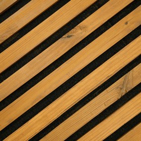 تصویر ترمو وال چوب طبیعی آراپانل (رنگ فندقی) 