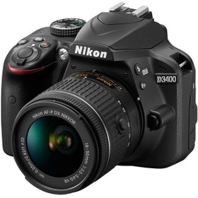 تصویر دوربین Nikon D3400 18-55 دست دوم 