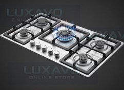 تصویر اجاق گاز جانا ۵ شعله استیل با ترموکوپل 