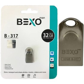 تصویر فلش 32 گیگ Bexo B-317 Silver 