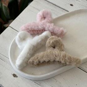 تصویر کیلیپس مو تدی کد C345 -مشخصات و خرید کیلیپس مو تدی کد C345 در فروشگاه سرمه استایل با ویژگی خاص ترند