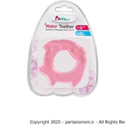 تصویر دندان گیر مایع مدل ماهی مایا Maya - صورتی Maya Fish-Shaped Water Teether