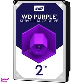 تصویر هارددیسک اینترنال وسترن دیجیتال (Western Digital) مدل Purple WD20PURX ظرفیت 2 ترابایت 