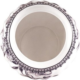 تصویر قندان گلدکیش مدل GK701107-1 طرح لوتوس 