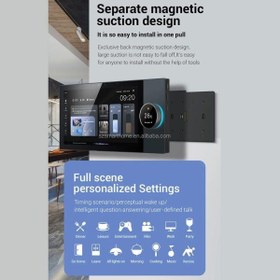 تصویر تاچ-پنل و هاب‌زیگبی 10inch Tuya 