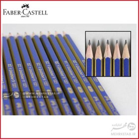 تصویر مداد طراحی گلدفابر شرکت فابر کاستل Faber-Castell gold faber Pencil 