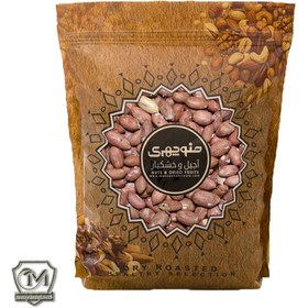 تصویر مغز بادام زمینی آستانه Peanut kernels