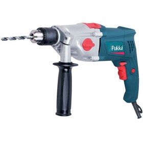 تصویر دریل 2 ضربه ای گیربکس دیمردار 1050 وات پوکا مدل D13221 PUKKA D13221 corded electric drill