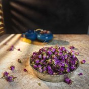 تصویر غنچه گل سرخ لاله زار کرمان در بسته بندی 50 گرمی 