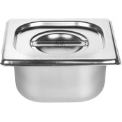 تصویر بنماری 1/6 عمق 15 سانت با درب 1/6 bain-marie, 15 cm deep with a door