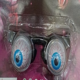 تصویر عینک دو چشم شوخی 