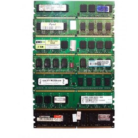 تصویر رم کامپیوتر DDR2 6400 800MHz ظرفیت 2 گیگابایت Mix 