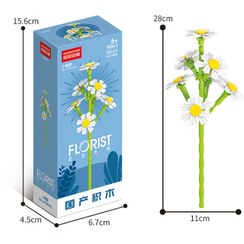 تصویر لگو اورجینال گل مینا - تک شاخه‌ای 