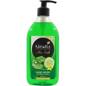 تصویر مایع دست شویی سبز Aloe Fresh حجم 400میل نیوتیس Newtis Aloe Fresh Hand Wash 400ml