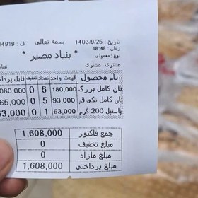 تصویر نان کامل و ارگانیک مصیر 