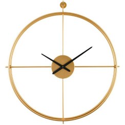 تصویر ساعت دیواری فلزی لوتوس B LOTUS - BERLIN Metal Wall Clock Code M-18021