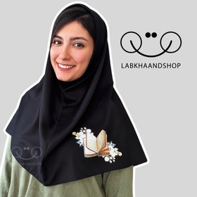 تصویر مقنعه چاپی ۵۲ 