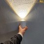 تصویر چراغ دیواری دکوراتیو متحرک یک‌طرفه ضد آب لنزدار 5 وات FEC کد 6603-1 
