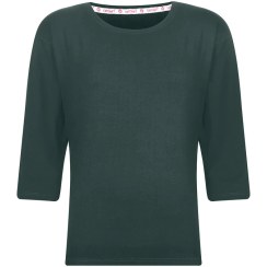 تصویر بلوز آستین سه ربع 7577 یشمی 