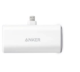 تصویر پاور بانک 5000 هزار میلی آمپر انکر مدل A1645 (لایتینگ) Anker Portable Charger with Built-in Lightning Connector, Portable Charger 5,000mAh