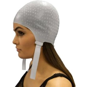 تصویر کلاه مش سیلیکونی gorro mechas 