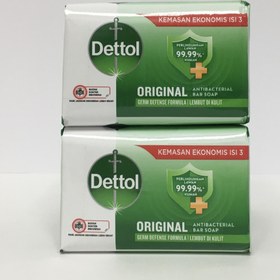 تصویر صابون آنتی باکتریال اورجینال دتول بسته 6 عددی 100 گرمی Dettol original antibacterial bar soap 