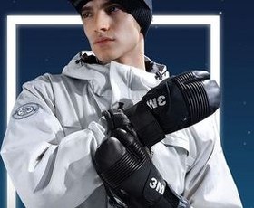 تصویر دستکش اسکی حرفه ایی 