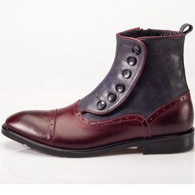 تصویر پوتین چرم مردانه فنیشی مدل آمستردام 