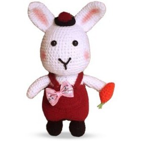 تصویر عروسک بافتنی یاس مدل خرگوش کوچولو 