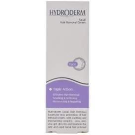 تصویر کرم موبر صورت حاوی آلوئه ورا و گلیسیرین 40میل هیدرودرم Hydroderm Facial Hair Removal Cream