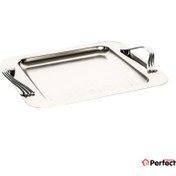 تصویر سینی استیل مربع Perfect home مدل 1337 