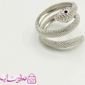 تصویر انگشتر دخترانه YSX مدل مار سیلور کد 1087591 