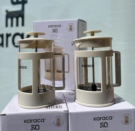 تصویر فرنچ پرس ۶۰۰ میلی کرم کاراجا ریتا karaca rita Karaca french press