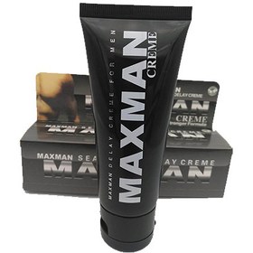 تصویر کرم تاخیری و حجم دهنه مکس من اصلی ا maxman maxman