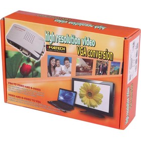 تصویر مبدل VGA به AV VGA TO AV CONVERTOR