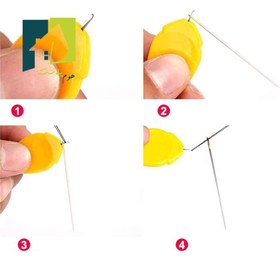 تصویر سوزن نخ کن سه عددی 