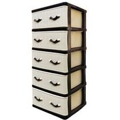 تصویر فایل کشویی پلاستیکی طرح حصیری کد 405 