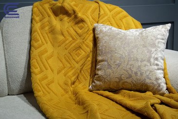 تصویر شال مبل سایز ۱۹۰ در ۱۴۰ تمام پانچ 