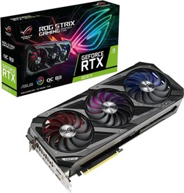 تصویر کارت گرافیک گیمینگ Asus ROG Strix Nvidia Geforce Rtx 3070 Ti Oc Edition Gaming Graphics Card (Pcie 4.0, 8GB GDDR6X, Hdmi 2.1, Displayport 1.4A, Axial-Tech Fan Design, 2.9-Slot, Super Alloy Power Ii, Gpu Tweak Ii) Asus ROG Strix Nvidia Geforce Rtx 3070 Ti Oc Edition Gaming Graphics Card (Pcie 4.0, 8GB GDDR6X, Hdmi 2.1, Displayport 1.4A, Axial-Tech Fan Design, 2.9-Slot, Super Alloy Power Ii, Gpu Tweak Ii) ROG RTX 3070 TI OC