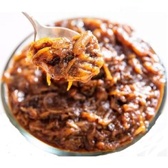 تصویر پیاز سرخ شده کاراملی 