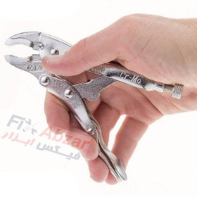 تصویر انبر قفلی لیکوتا مدل APT-39002A سایز 5 اینچ Licota APT-39002A Locking Pliers 5 Inch