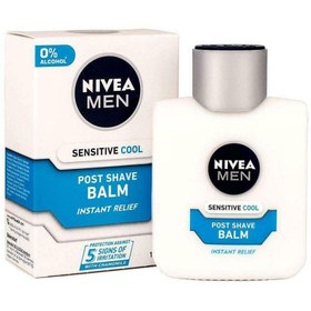 تصویر افترشیو نیوا مدل حساس Sensitive Balm Instant Relief حجم 100 میل ا Nivea Men Sensitive After Shave Balm Instant Relief 100ml Nivea Men Sensitive After Shave Balm Instant Relief 100ml