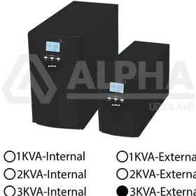 تصویر یو پی اس 3KVA-External آنلاین سری G11 1-3KVA 