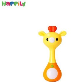 تصویر جغجغه حیوانات کوچک هولا تویز Mini Rattle 3134