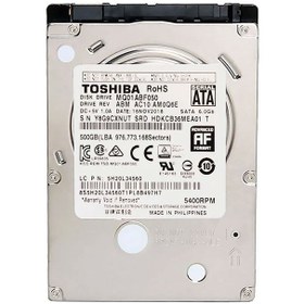 تصویر هارددیسک لپ تاپ توشیبا SATA ظرفیت 500 گیگابایت Toshiba SATA Hard Disk 500 GB