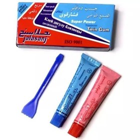 تصویر چسب دو قلو شفاف 