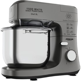 تصویر همزن کاسه دار حرفه ای 7 لیتری عرشیا مدل SM50-3073 Arshia SM50-3073 Premium Stand Mixer 7L